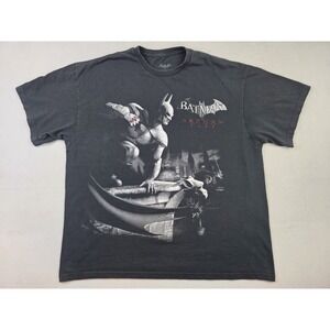 Batman Arkham City Video Game Shirt PS3 Xbox‎ 360 Mens Size 2XL DC Comic